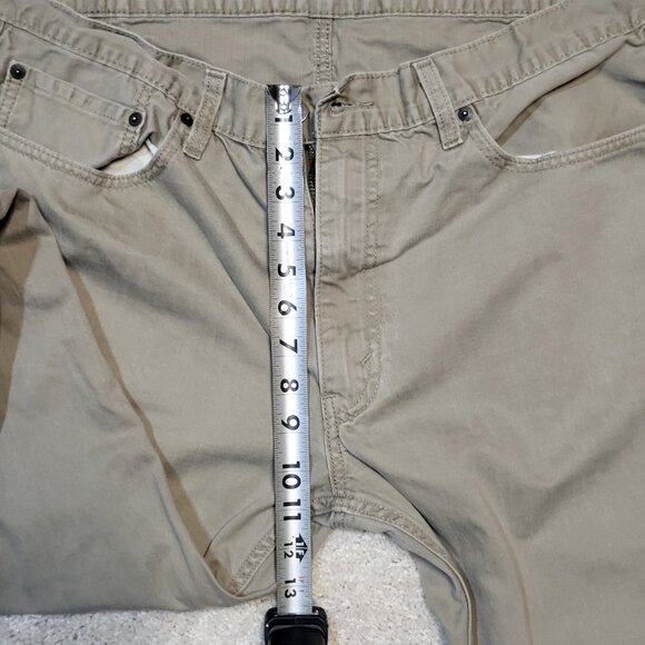 Levis 559 Men Jeans Brown 38x32 Relaxed Straight Fit Casual Work Denim Western - Picture 6 of 9